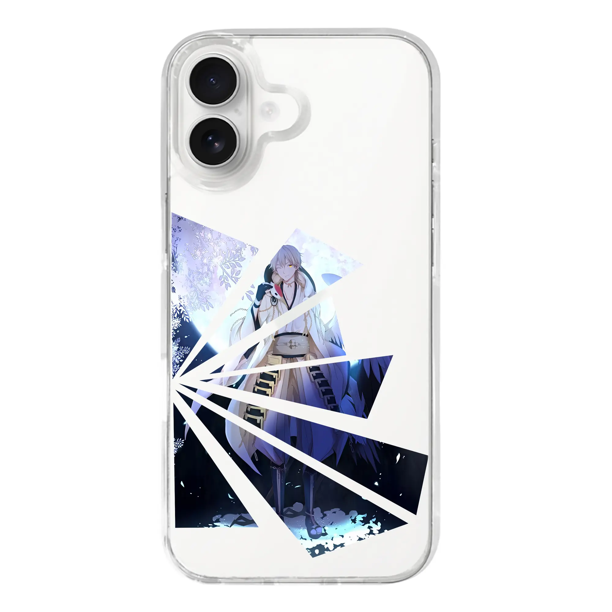 刀剣乱舞 グッズ,鶴丸国永 - iPhone 17シリーズ 透明スマホケース – 薄型・耐衝撃・精密フィット保護カバー